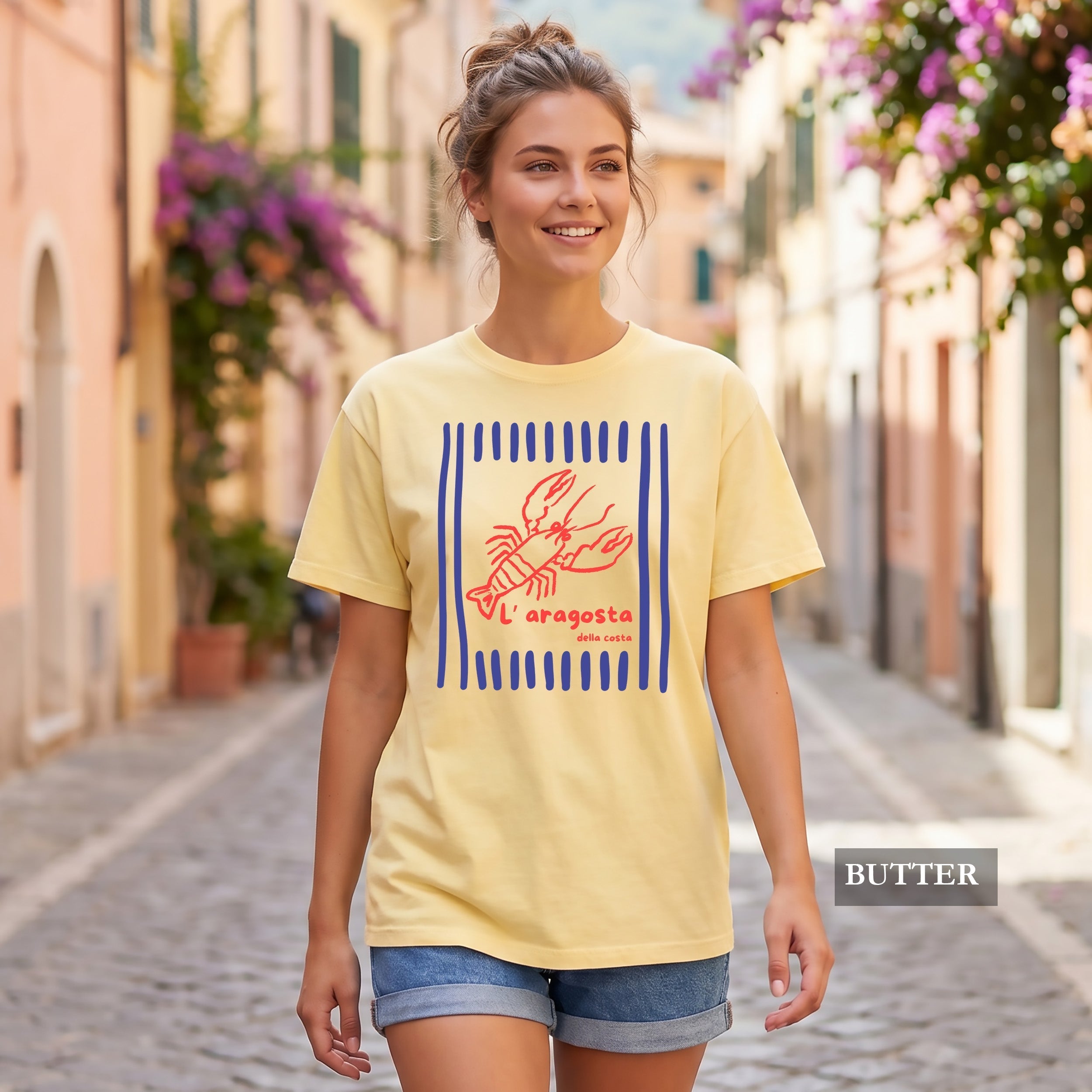 Italian Lobster L'Aragosta Comfort Colors® Shirt